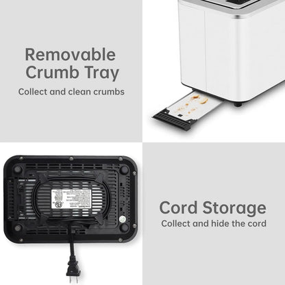 Toaster 2 Slice, Touch Control Screen, Smart