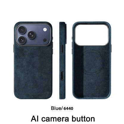 Alcantara Magnetic Case for iPhone 18 17 Pro Max