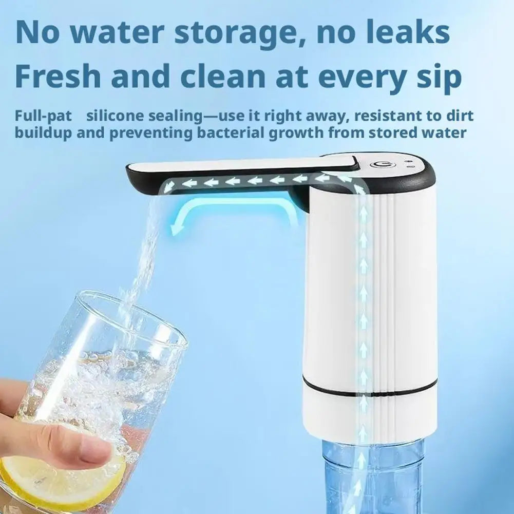 Electric Water Dispenser Foldable USB Rechargeable