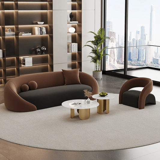 Modern Minimalist Salon Sofa Nordic Luxury Beauty