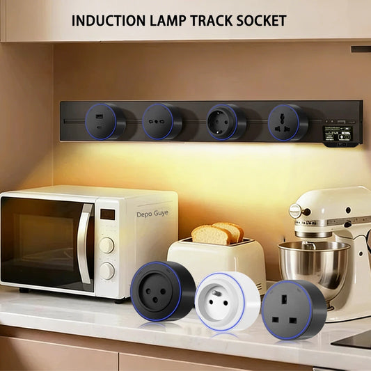Induction lamp Wall Power Electric Socket Removable