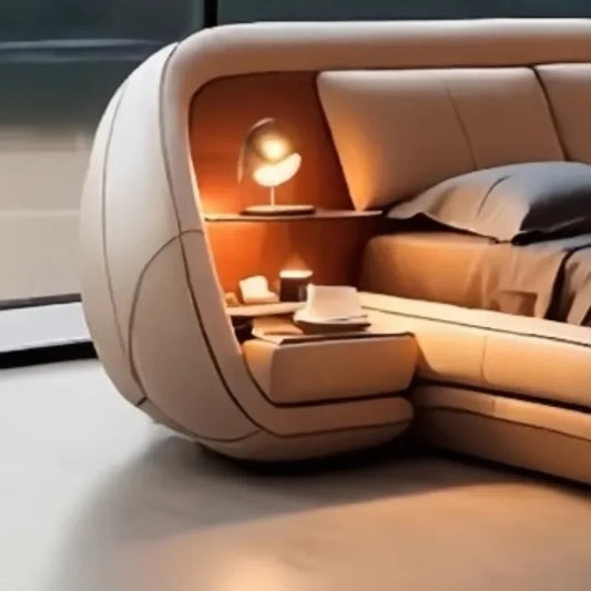 Stylish Designer Bed Frame High European Luxury