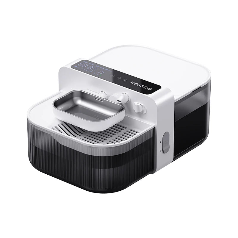 ROJECO Wireless Cat Water Fountain Smart Pet