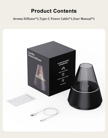 Air Humidifier USB Mini Aroma Essential Oil Diffuser