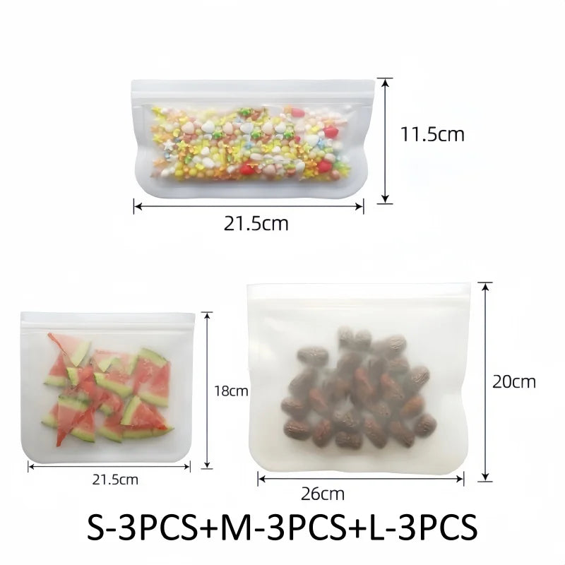 Silicone Food Storage Containers Reusable Food