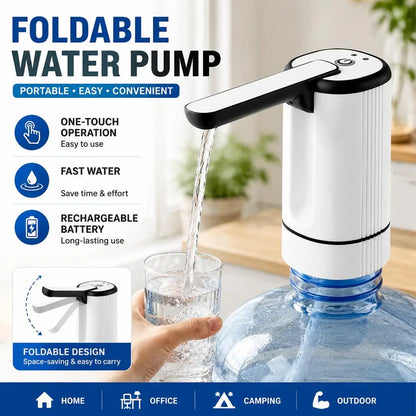 Electric Water Dispenser Foldable USB Rechargeable