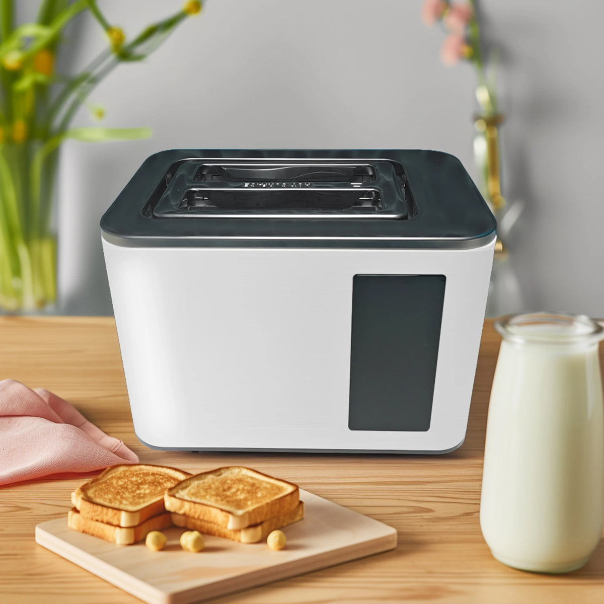 Toaster 2 Slice, Touch Control Screen, Smart