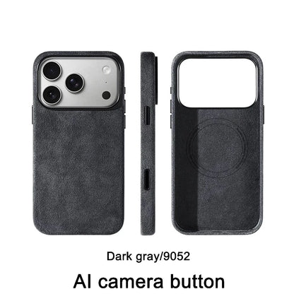 Alcantara Magnetic Case for iPhone 18 17 Pro Max