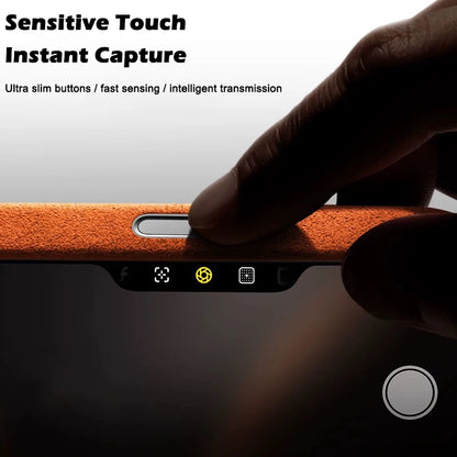 Alcantara Magnetic Case for iPhone 18 17 Pro Max