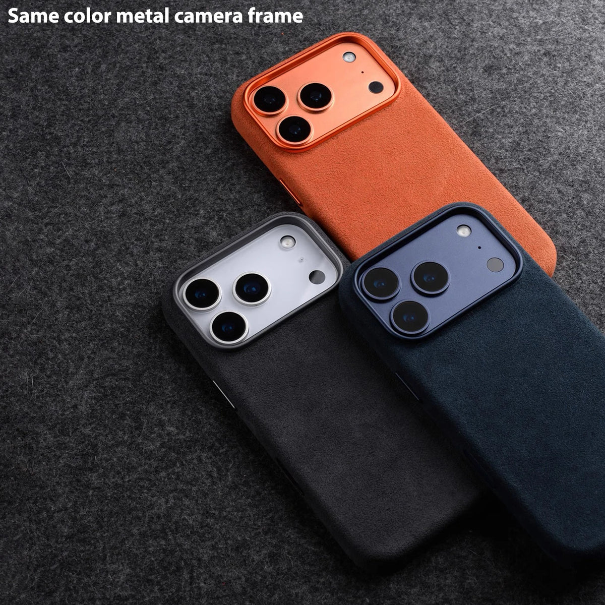 Alcantara Magnetic Case for iPhone 18 17 Pro Max