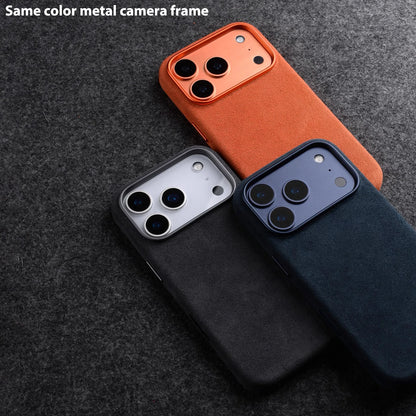 Alcantara Magnetic Case for iPhone 18 17 Pro Max
