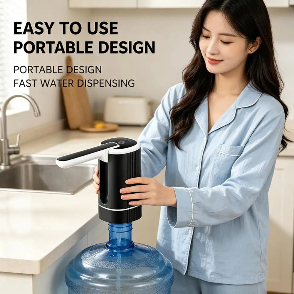 Electric Water Dispenser Foldable USB Rechargeable