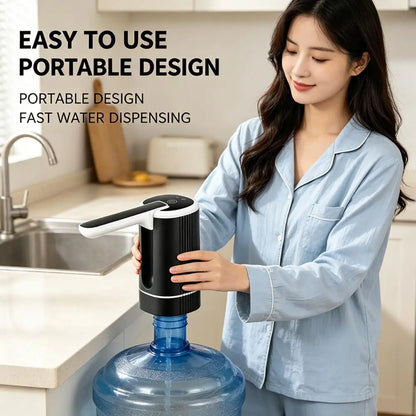 Electric Water Dispenser Foldable USB Rechargeable