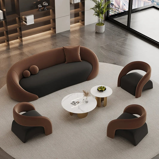 Modern Minimalist Salon Sofa Nordic Luxury Beauty