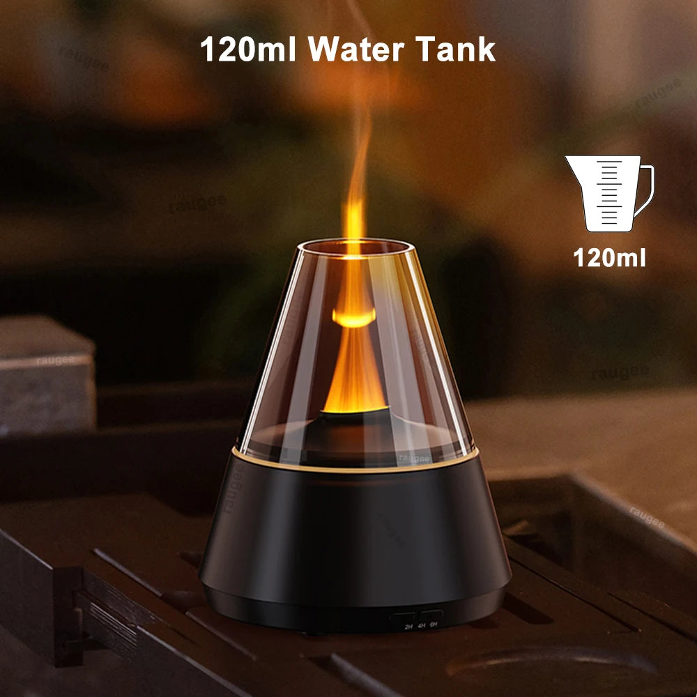 Air Humidifier USB Mini Aroma Essential Oil Diffuser