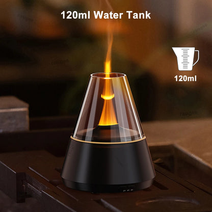 Air Humidifier USB Mini Aroma Essential Oil Diffuser