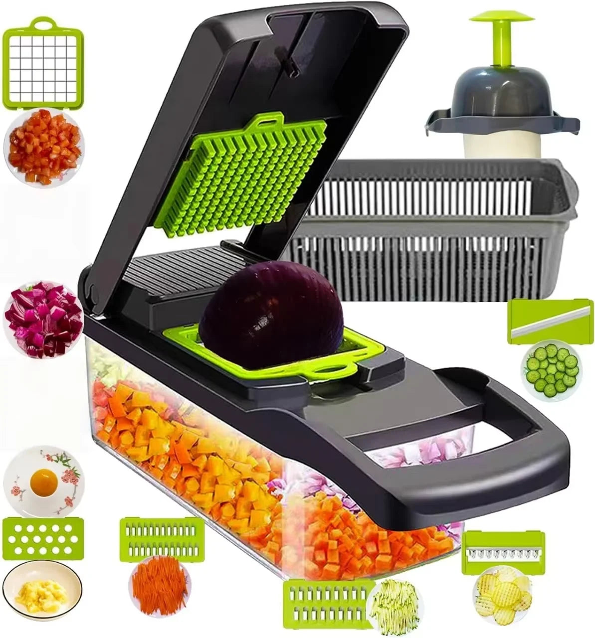 14Set Of Multifunctional Grater, Potato Shredded