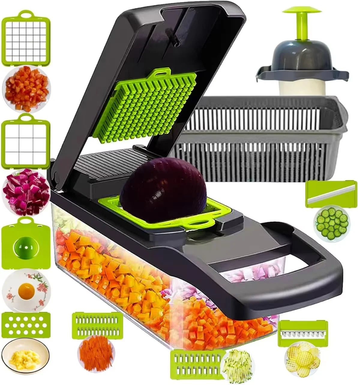 14Set Of Multifunctional Grater, Potato Shredded