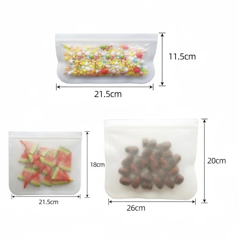 Silicone Food Storage Containers Reusable Food
