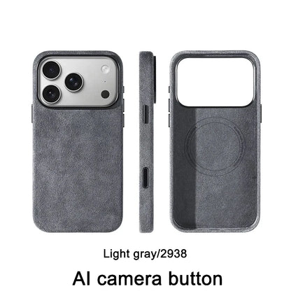 Alcantara Magnetic Case for iPhone 18 17 Pro Max