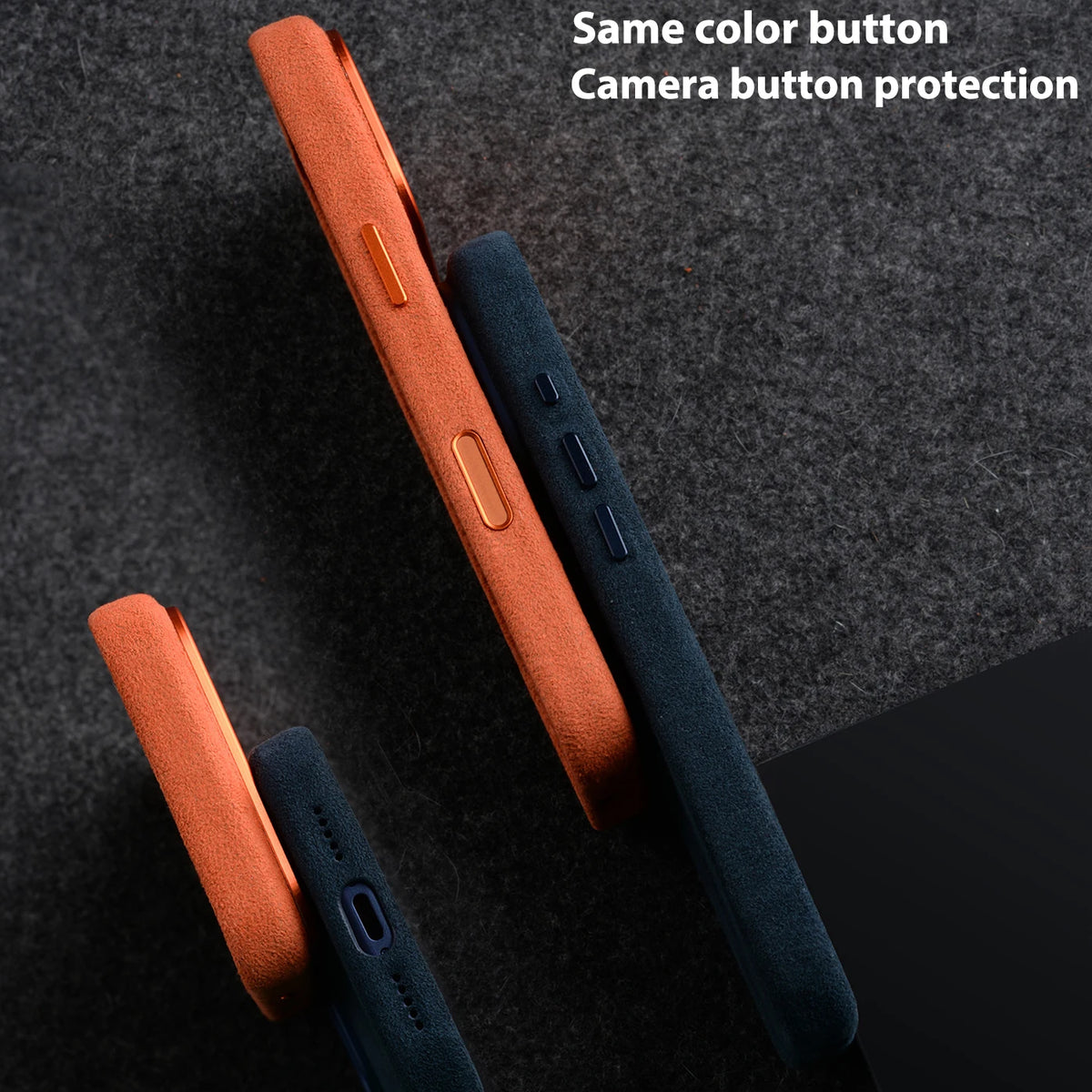 Alcantara Magnetic Case for iPhone 18 17 Pro Max