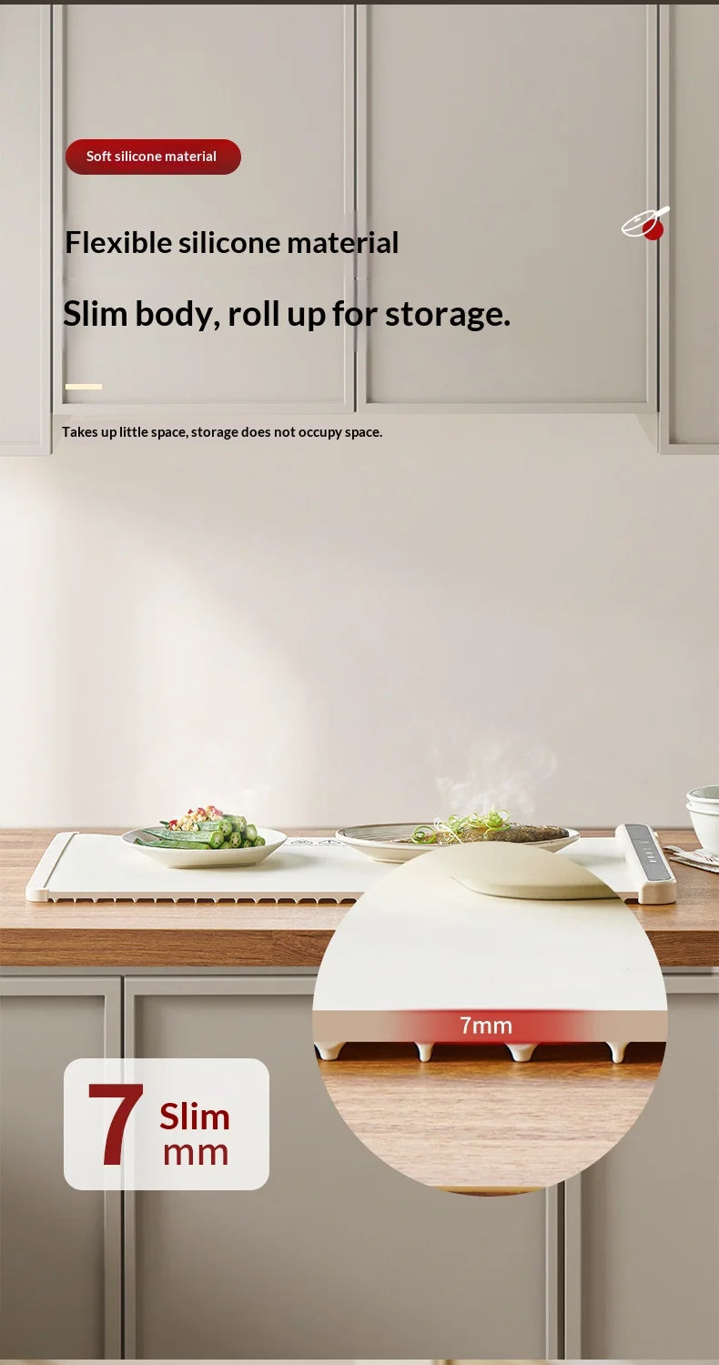 Foldable Electric Food Warming Tray, Portable