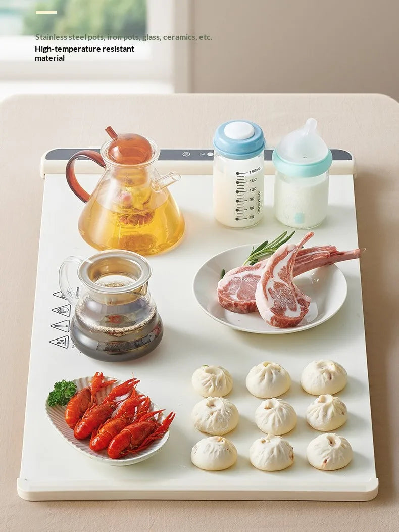 Foldable Electric Food Warming Tray, Portable