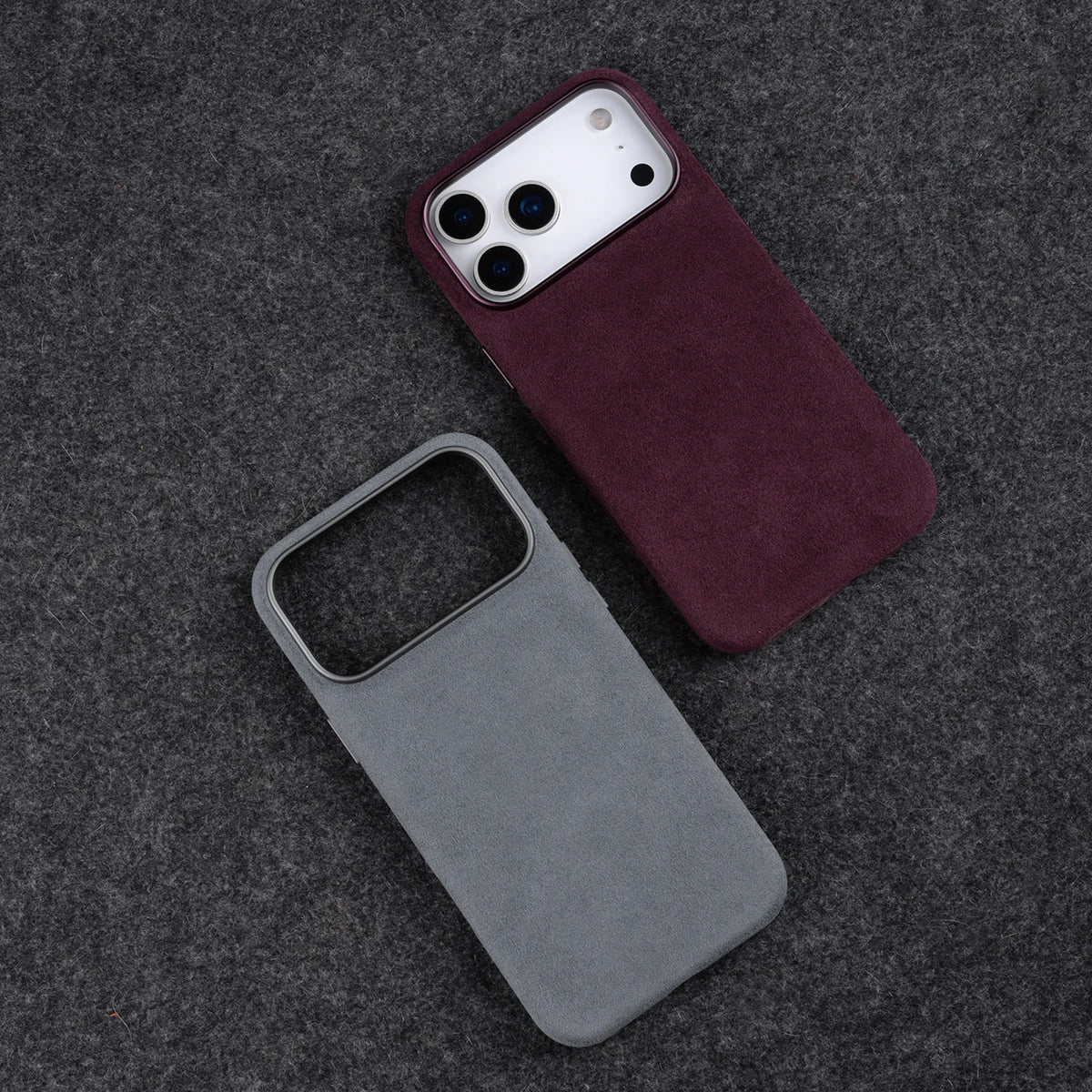 Alcantara Magnetic Case for iPhone 18 17 Pro Max
