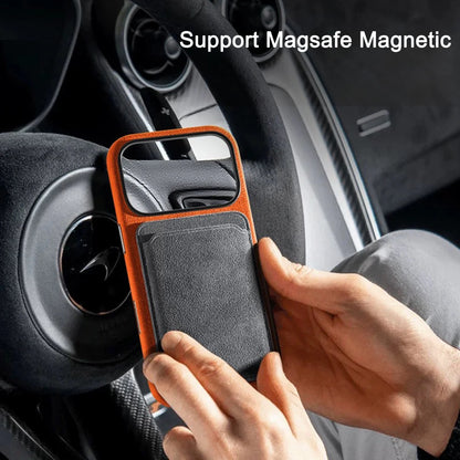 Alcantara Magnetic Case for iPhone 18 17 Pro Max
