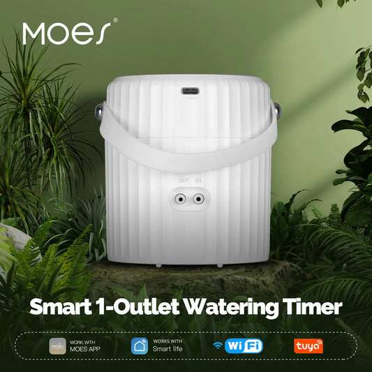 MOES Tuya WiFi Smart 1-Outlet Watering Timer