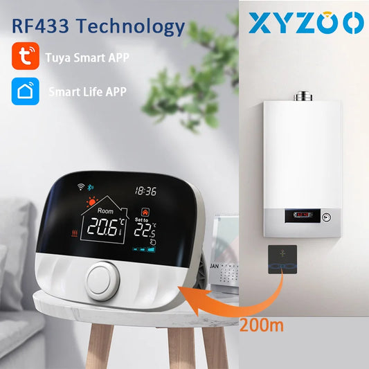 RF Wireless Thermostat Smart WiFi Floor Heating