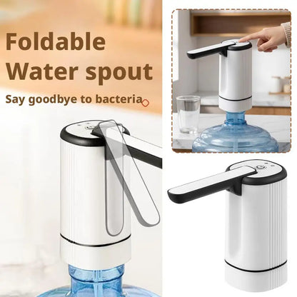 Electric Water Dispenser Foldable USB Rechargeable