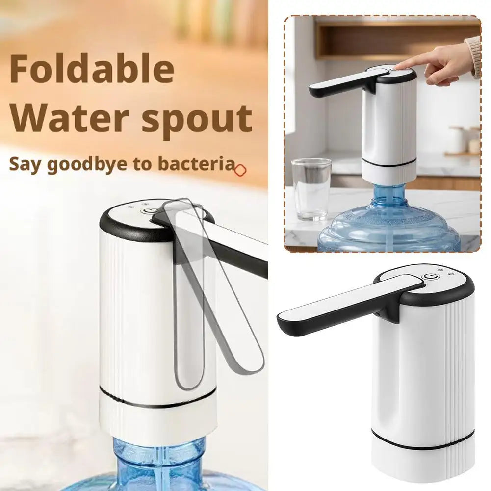 Electric Water Dispenser Foldable USB Rechargeable
