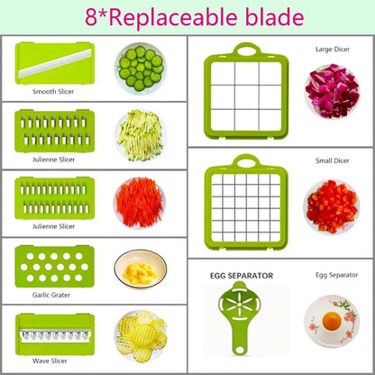 14Set Of Multifunctional Grater, Potato Shredded