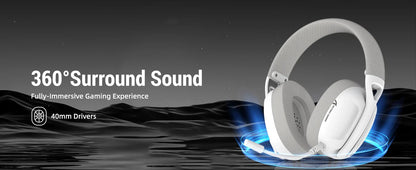 SHARK L80 Ultra-Light Tri-Mode Gaming Headset