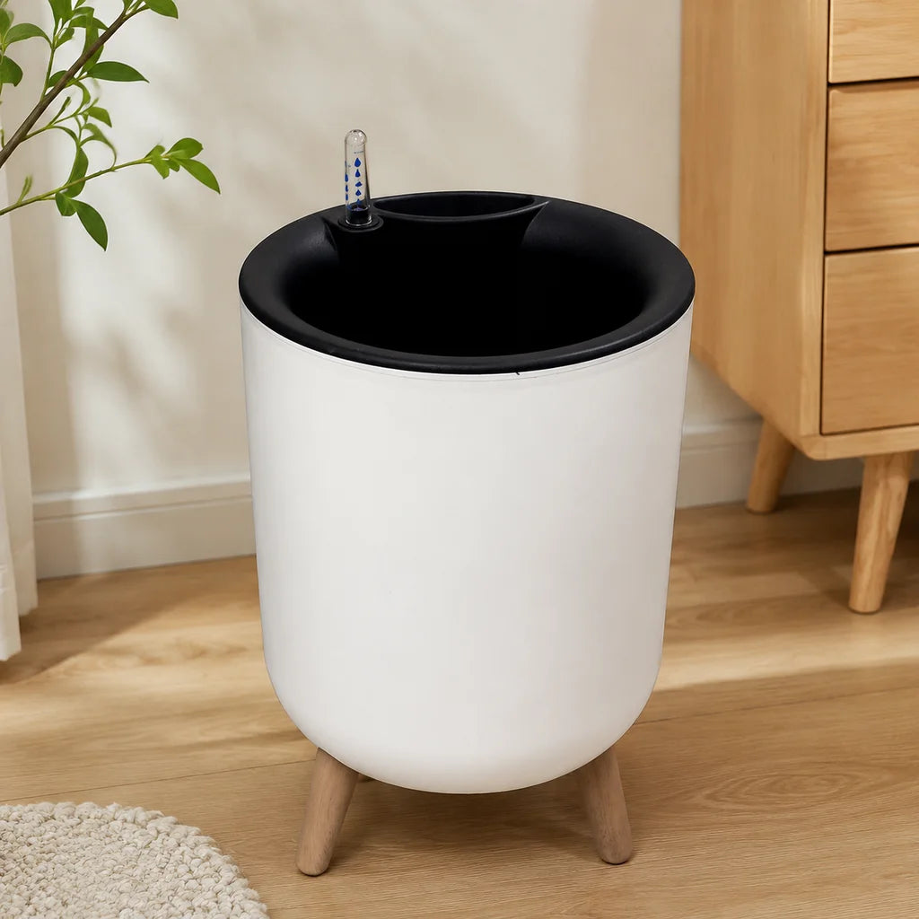 Self‑Watering Raised Planter with Water Level