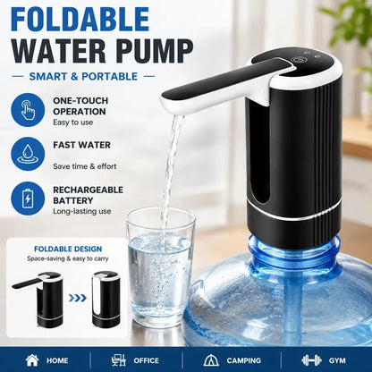 Electric Water Dispenser Foldable USB Rechargeable