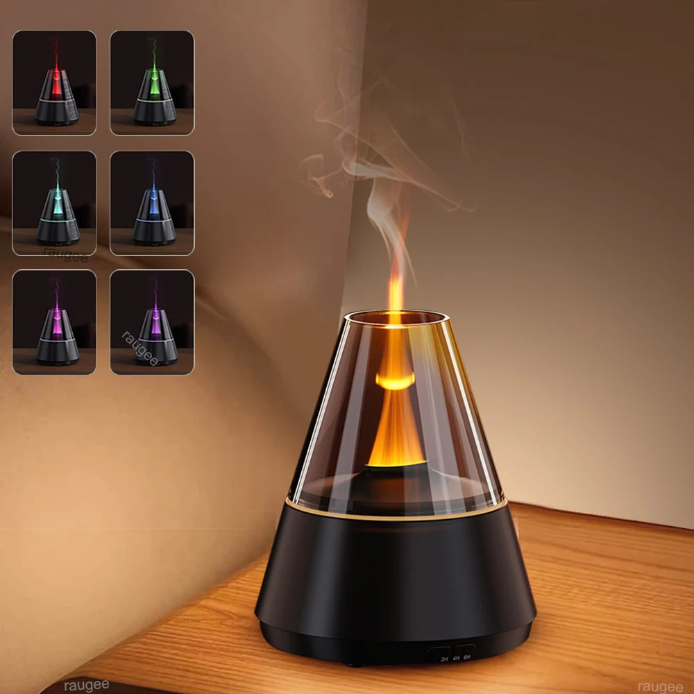 Air Humidifier USB Mini Aroma Essential Oil Diffuser