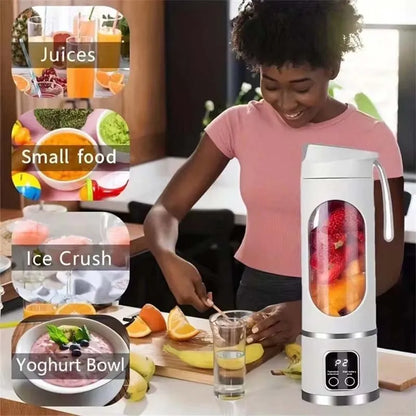 Smart Digital Display Portable Juicer Blender 12
