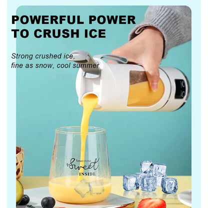 Smart Digital Display Portable Juicer Blender 12