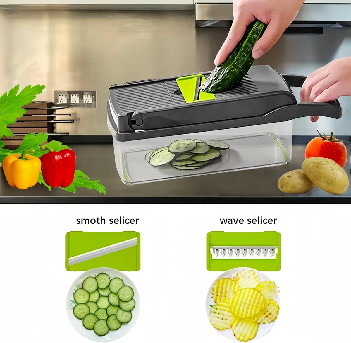 14Set Of Multifunctional Grater, Potato Shredded