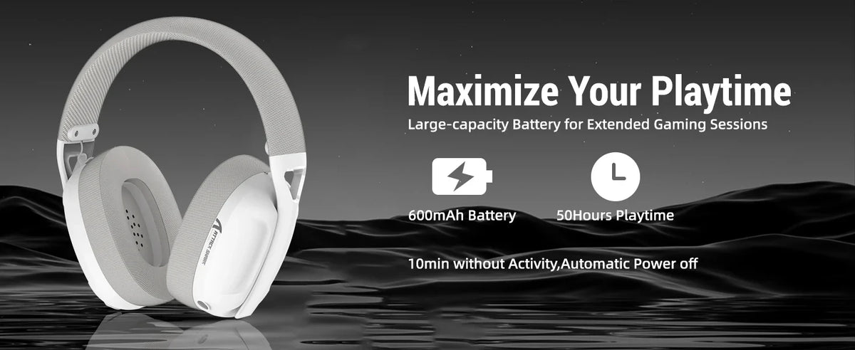 SHARK L80 Ultra-Light Tri-Mode Gaming Headset