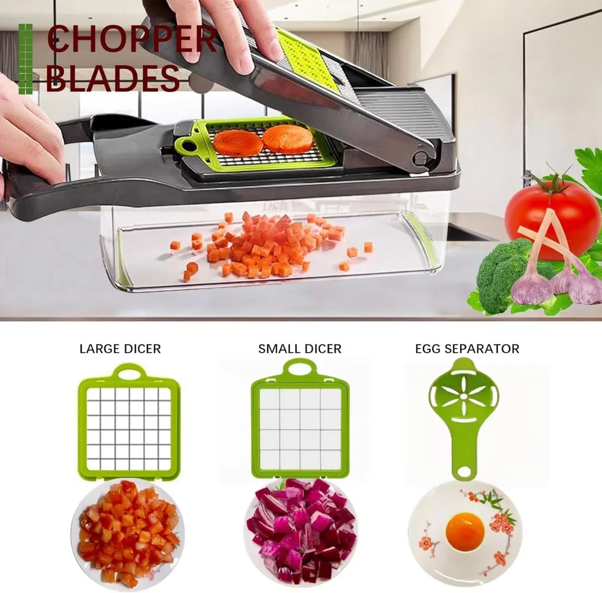 14Set Of Multifunctional Grater, Potato Shredded